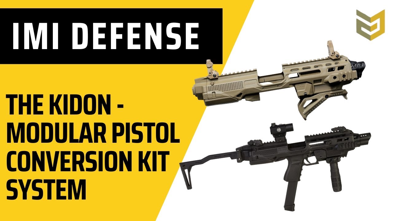 IMI Defense KIDON® Modular Pistol Conversion Kit System - YouTube