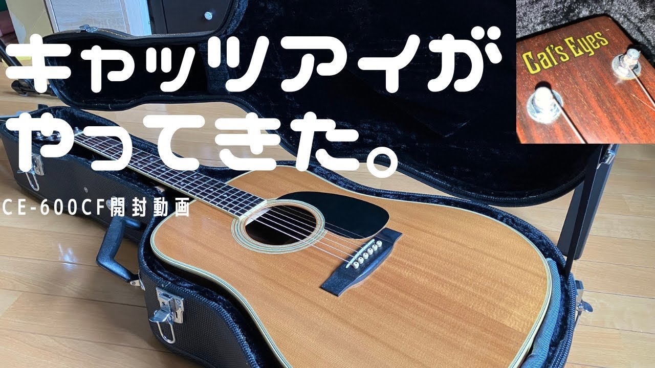 キャッツアイ」が我が家にやってきた！！cat's eyes CE-600CF開封動画