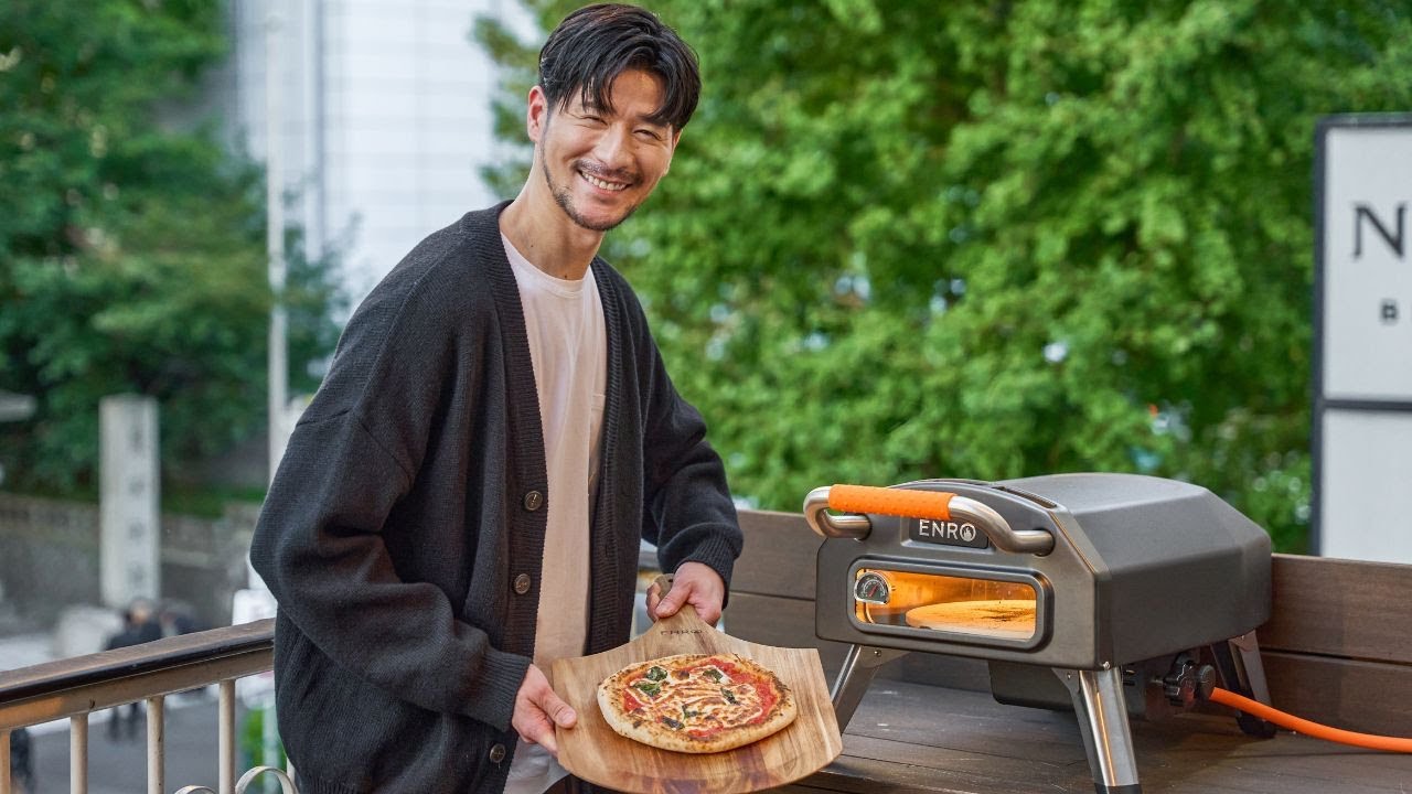 ガス式ピザ窯がパワーアップして帰ってきた！ENROのガス式窯焼名人2