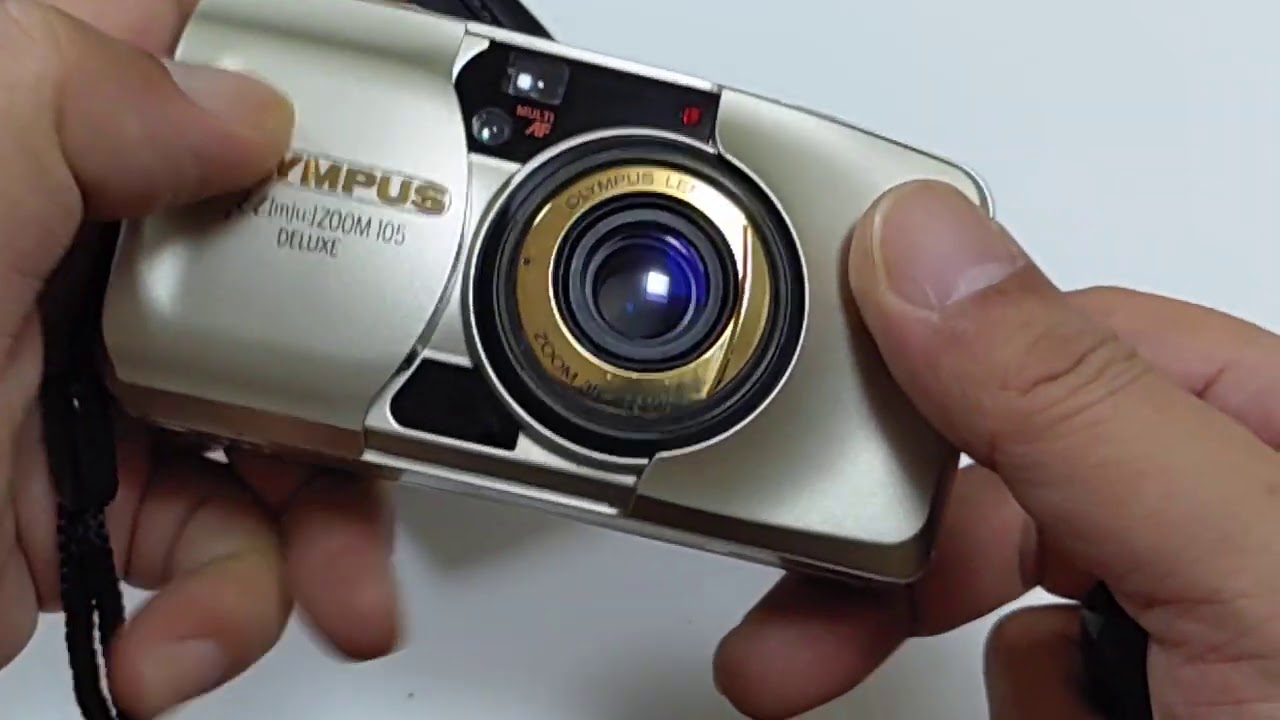 Olympus Mju Zoom 105 Deluxe - YouTube