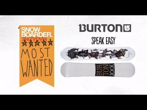 2014 Snowboard Gear: Burton Speakeasy - YouTube