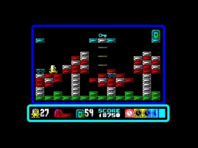 Dungeons of Gomilandia (2020) Walkthrough + Review, ZX Spectrum