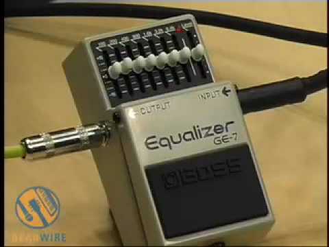 Boss GE-7 Equalizer: Stompbox Walkthrough Video - YouTube