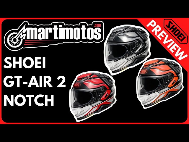 Preview // Shoei GT Air 2 Notch - YouTube
