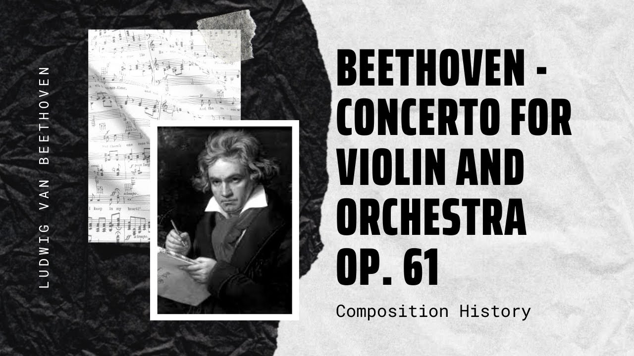 Beethoven - Concerto for violin and orchestra OP. 61 - YouTube