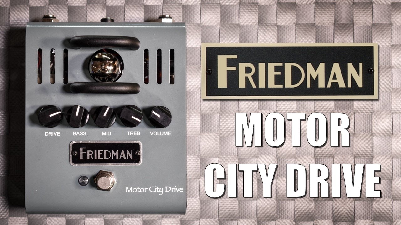 Friedman Motor City Drive - Official Demo - YouTube