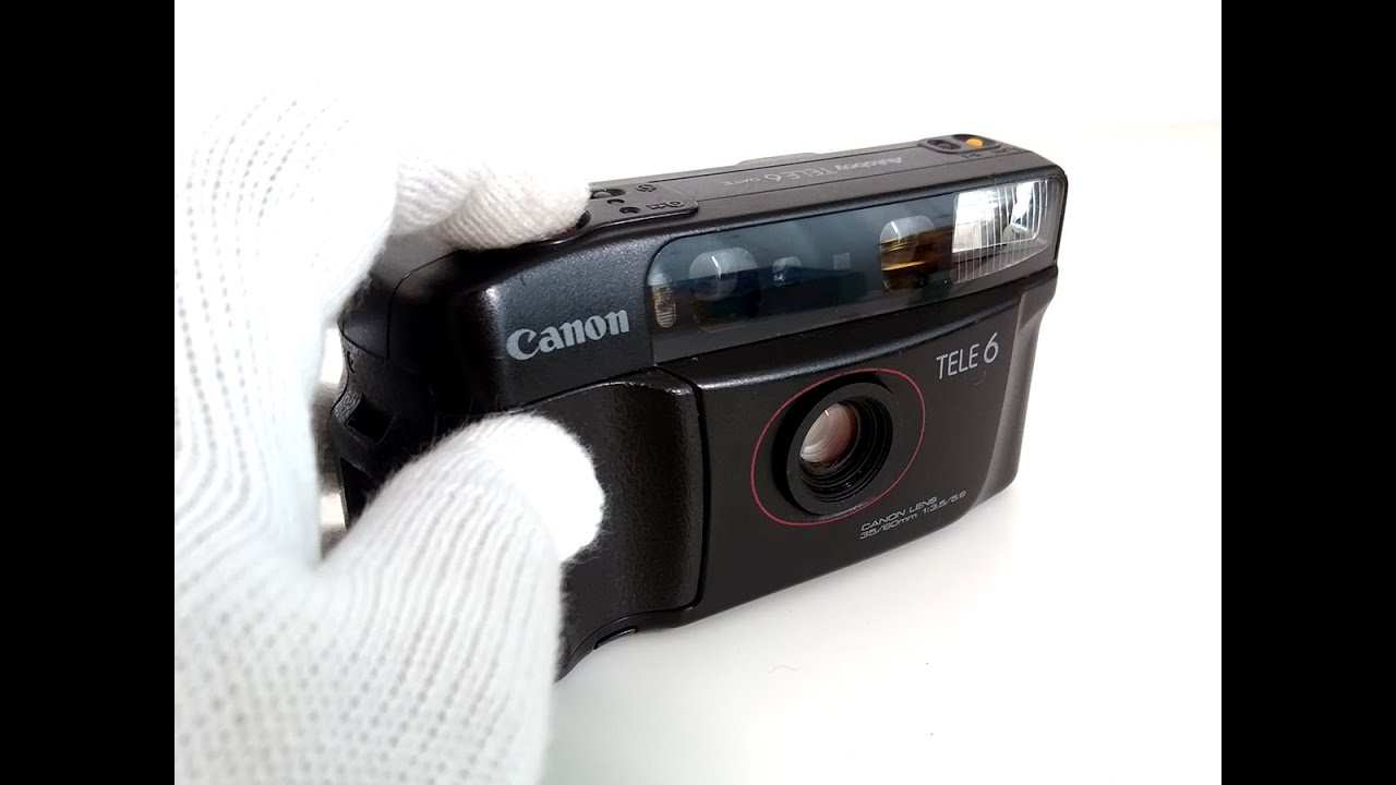 CANON Autoboy TELE 6 Film Camera - YouTube