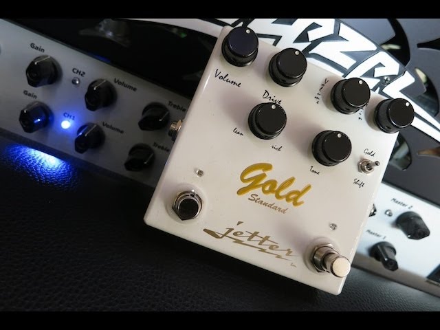 Jetter Red² (Red2 or Red Square) Overdrive Pedal Demo - YouTube