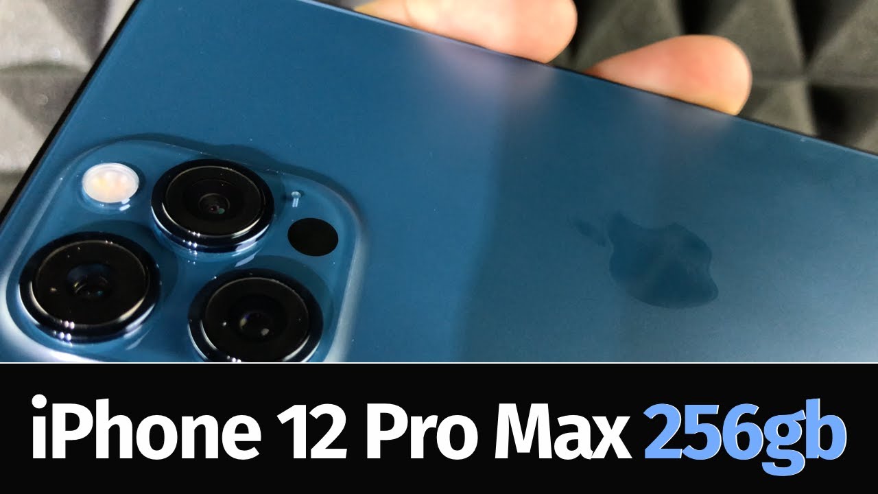 iPhone 12 Pro Max - Pacific Blue | 256gb | Unboxing - YouTube