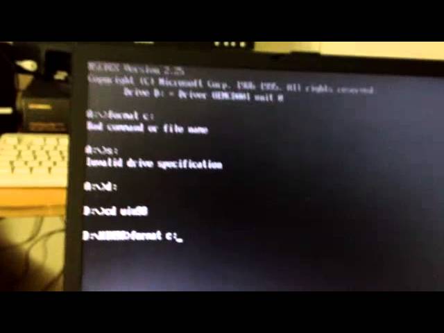 Replacing Windows XP with Windows 98 - YouTube