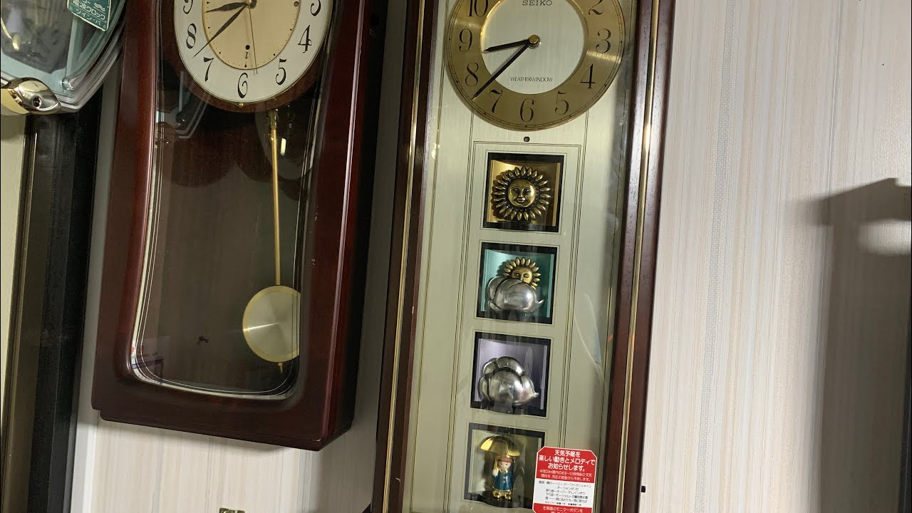 セイコーウェザーウィンドウRE516B - YouTube