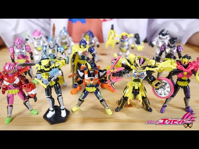 装動】第3弾もスゴイ！5人のライダーが一気にレベル3へ！食玩 装動