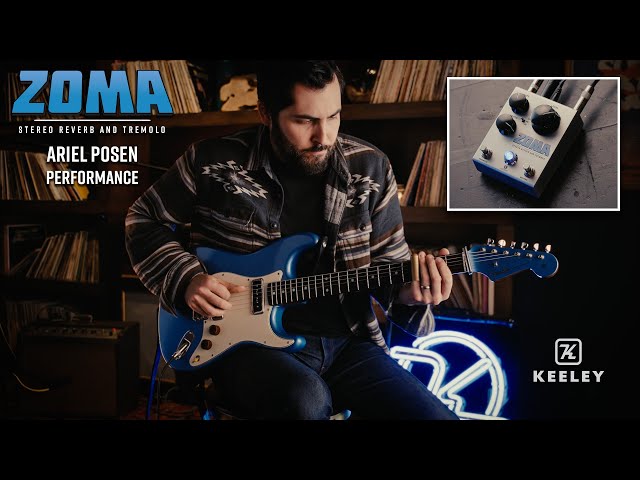 Keeley Electronics ZOMA Stereo Reverb and Tremolo - Ariel Posen