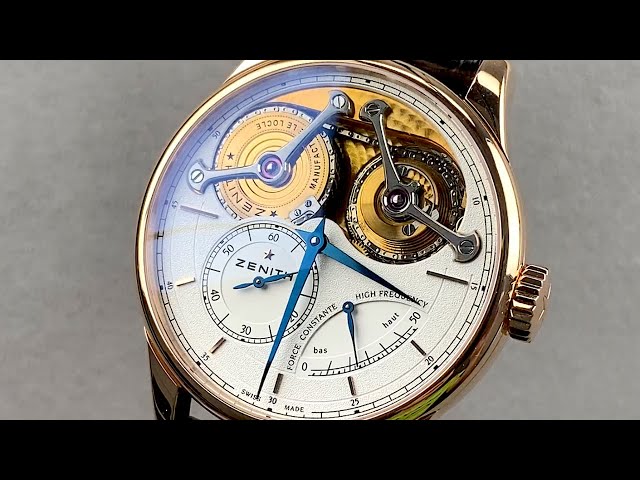 Zenith Academy Georges Favre Jacot 150th Anniversary 18.2210.4810