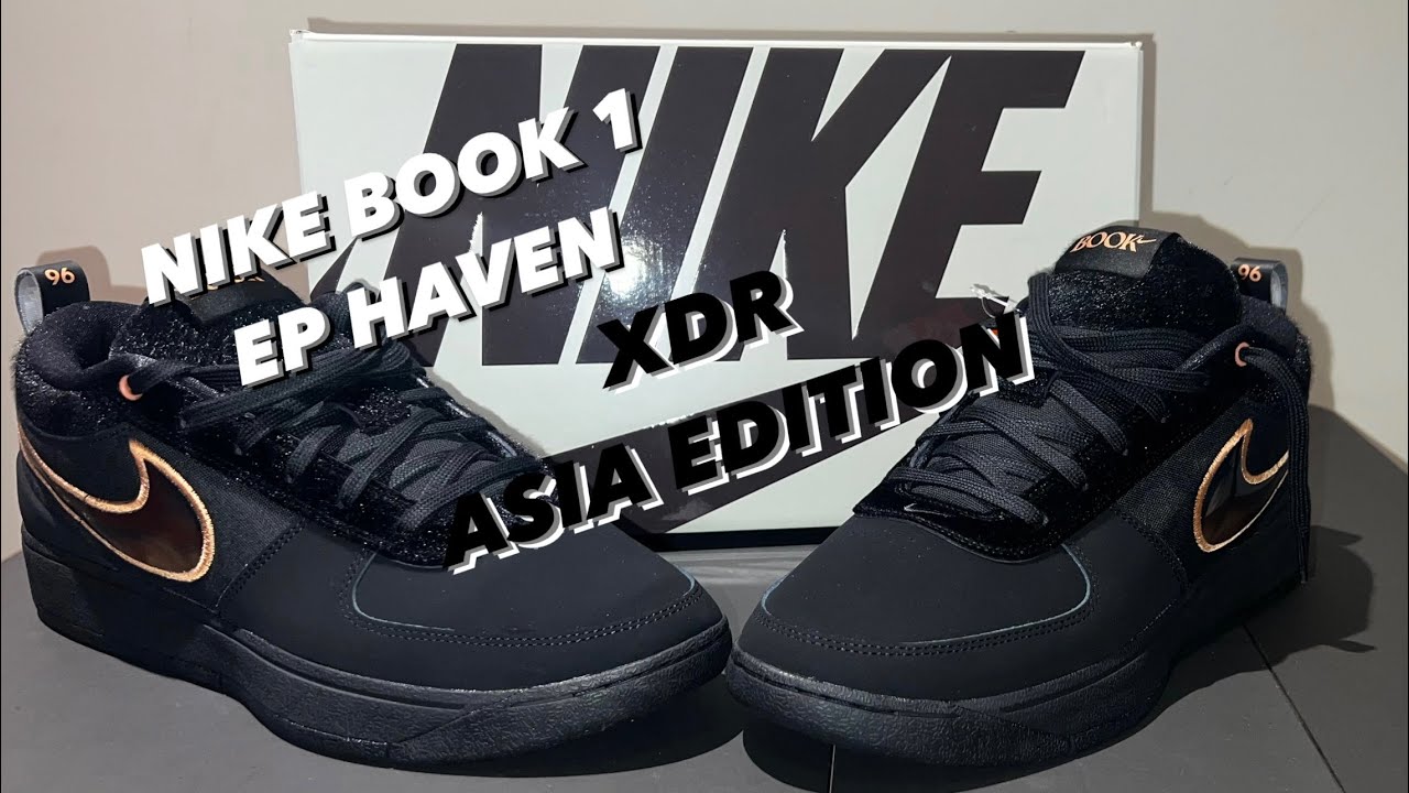 NIKE BOOK 1 EP HAVEN CHAPTER ONE XDR ASIA EDITION ON FOOT REVIEW