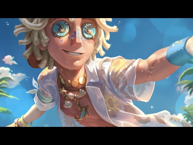 探鉱者UR衣装-サマーフリスビー&SSR携帯品-イルカフロート ゲーム内