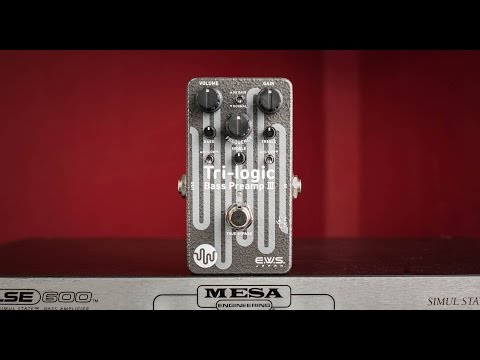 EWS Tri-logic Bass Preamp 3 - DEMO - YouTube