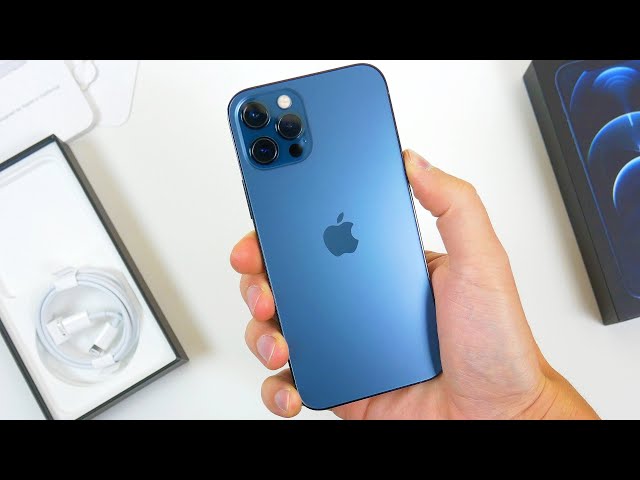 iPhone 12 Pro Unboxing & First Impressions! (Pacific Blue) What's