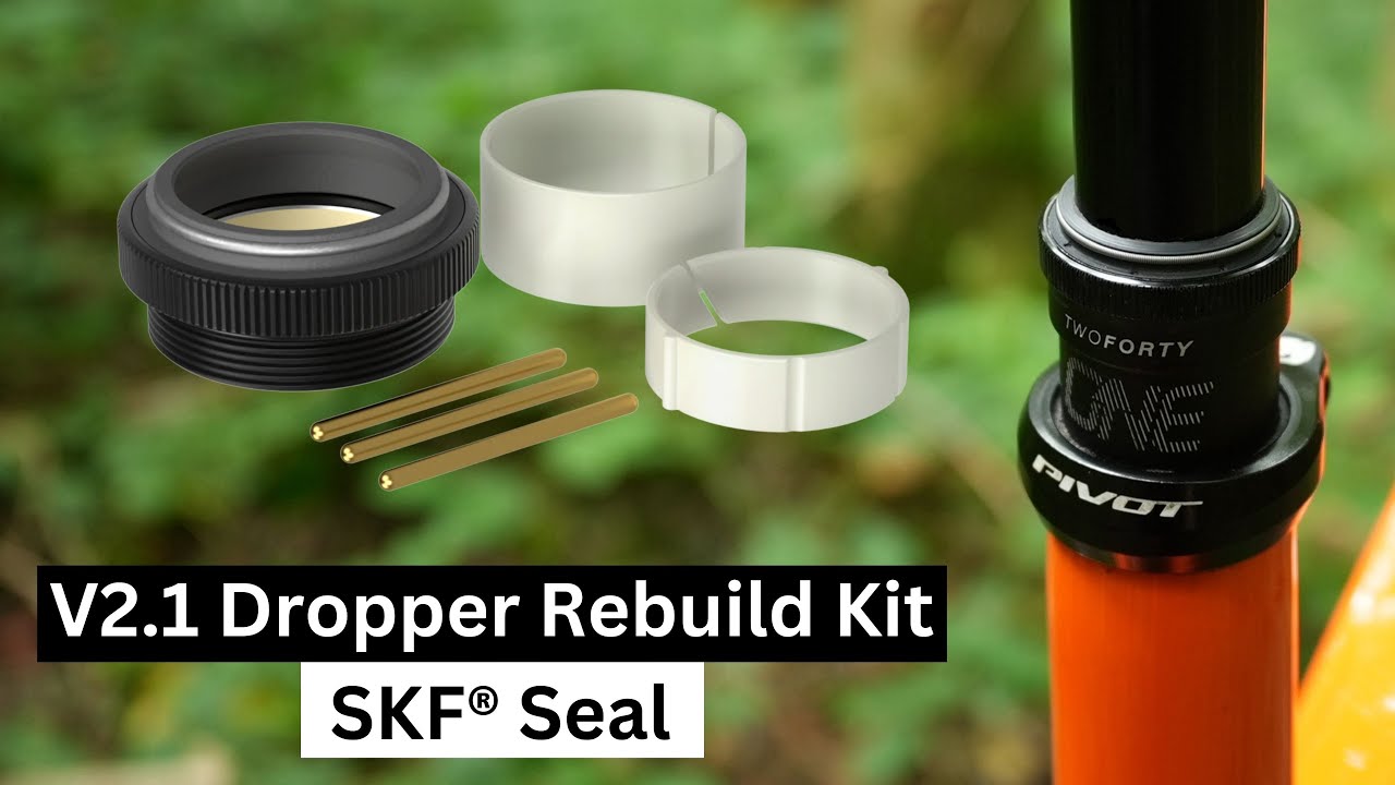 OneUp V2.1 Dropper Rebuild Kit & Oversized Pins - YouTube