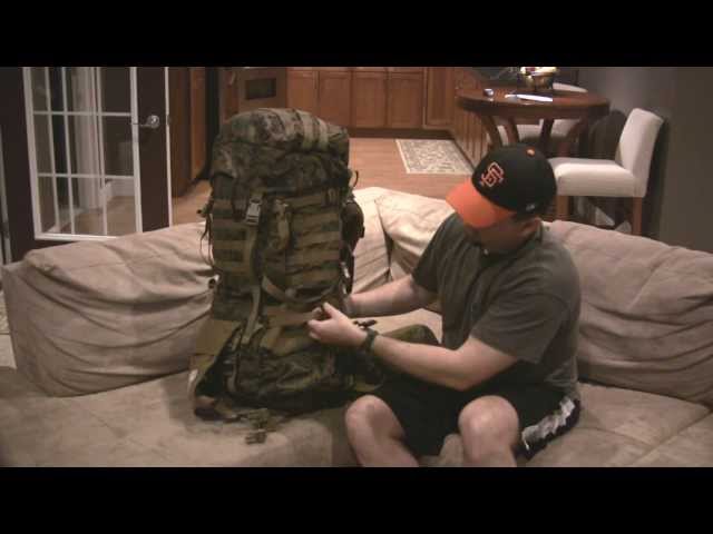 Great low-cost Bug Out Bag! Arcteryx Marine ILBE pack review