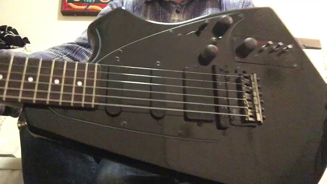 1988 Casio MG-500 MIDI Guitar Fujigen Japan Testing Guitar Mode