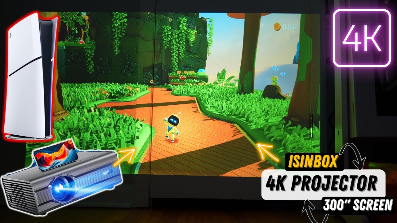 The Ultimate 4K Projector ? iSinbox GC357 Projector 300-inch