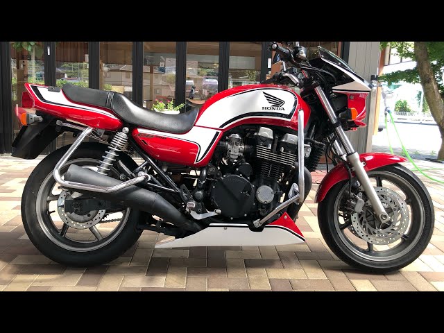 HONDA CB750 RC42 赤/白 ビキニカウル アンダーカウル - YouTube