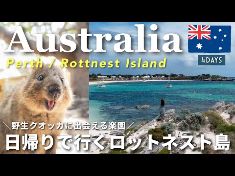 Rottnest Island Day Trip from Perth 🇦🇺 | Quokka Encounter