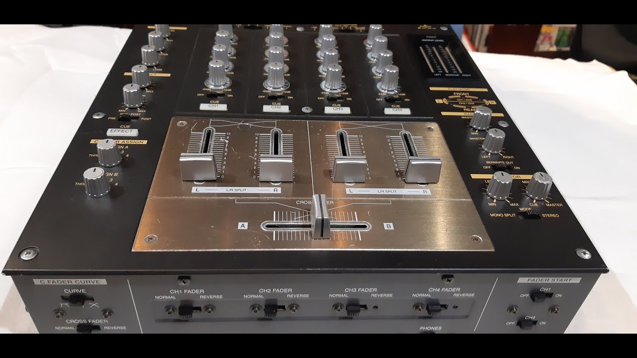 TECHNICS SH MZ1200 MIXER DJPROAUDIO - YouTube