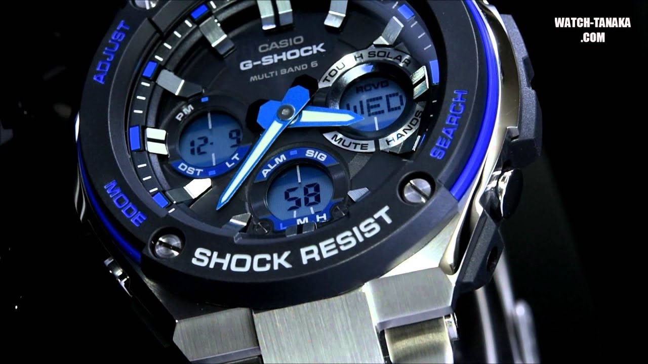 CASIO G-SHOCK G-STEEL GST-W100D-1A2JF カシオ G-SHOCK Gスチール