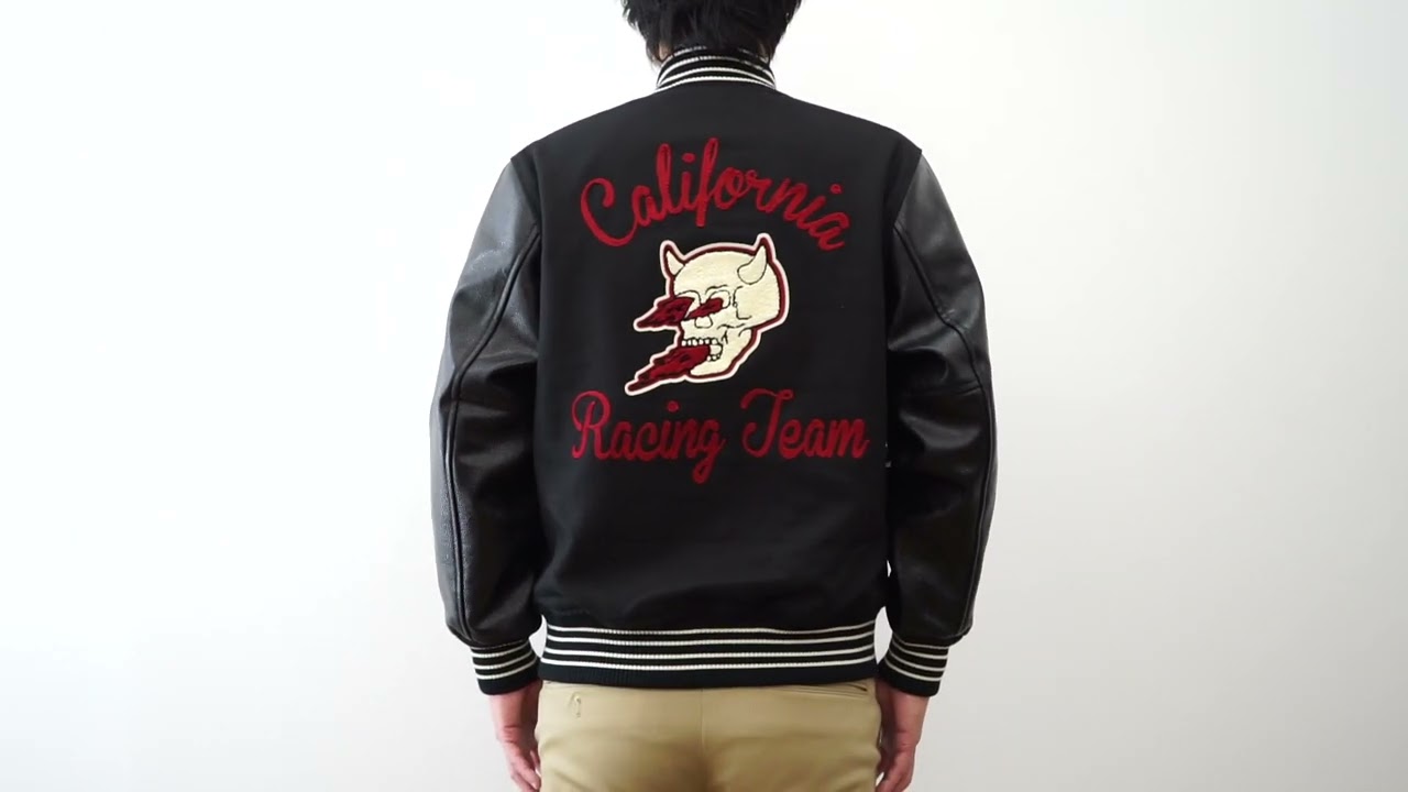 スタジャン HOUSTON ヒューストン メルトンアワード ジャケット