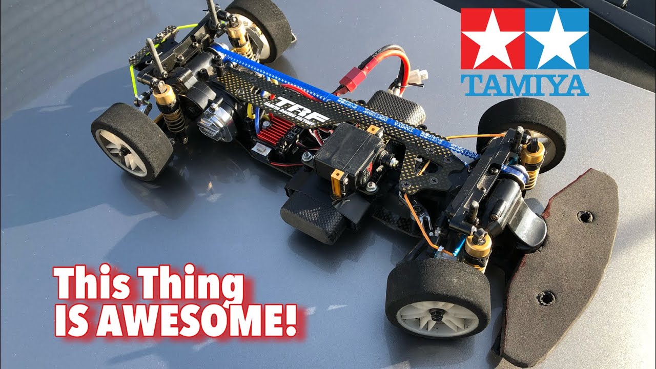 Vintage Tamiya Race Car 🏎️ TA03R TRF - YouTube