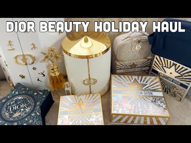 Dior Beauty Holiday Haul✨Dior Holiday Gift Sets, Dior Music Box