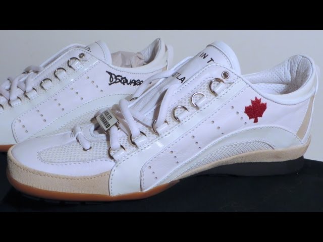 DSquared2 Sneakers Unboxing / Review (DSquared Kick It) - YouTube