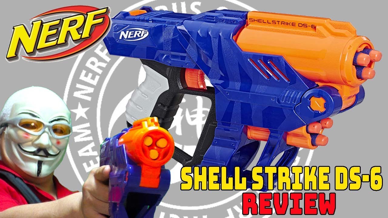 神ナフチャンネル Vol.2「Nerf Shell Strike DS-6 Review」 - YouTube