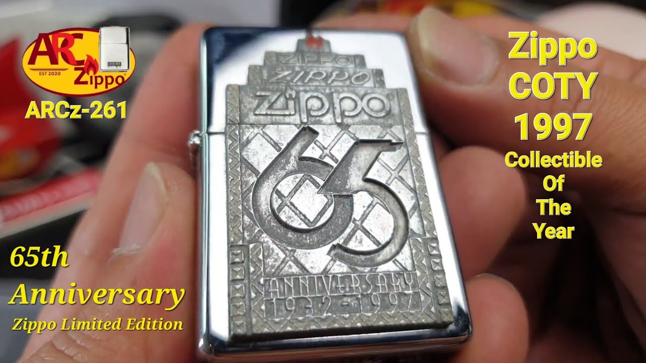 Zippo 1997 Collectible Of The Year (ZIPPO 65TH ANNIVERSARY) | COTY