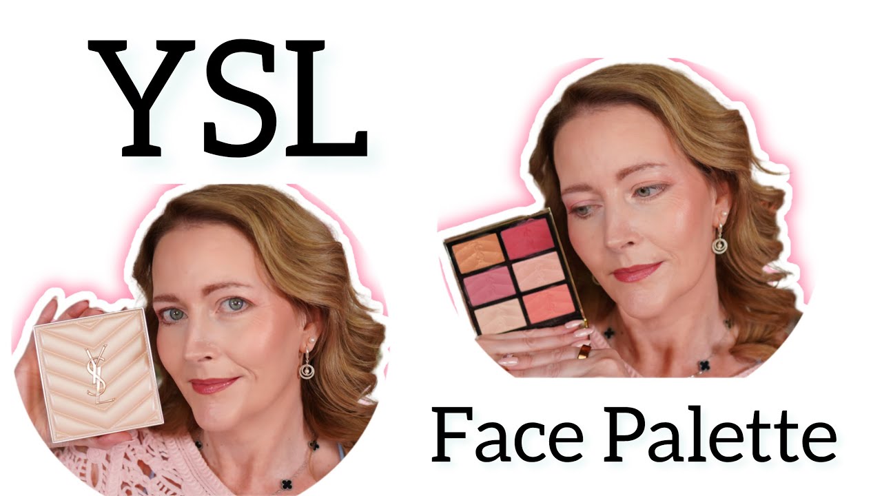 YSL Couture Face Palette - Golden Oasis, swatches, comparisons