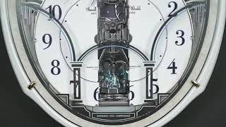 からくり時計 スモールワールドアルディN 電波時計 48曲収録 時計