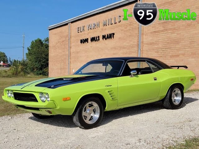 1973 Dodge Challenger at I-95 Muscle - YouTube