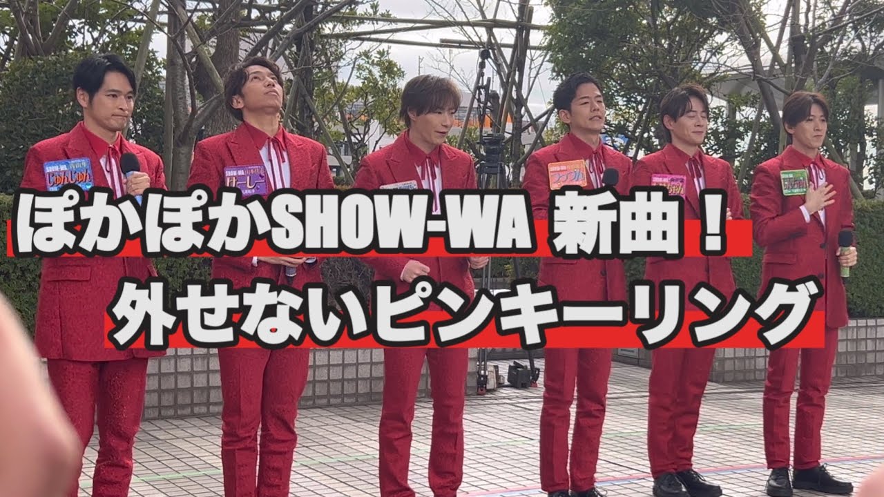 初披露]外せないピンキーリング💍全体Ver.SHOW-WAに会いにぽかぽか行っ
