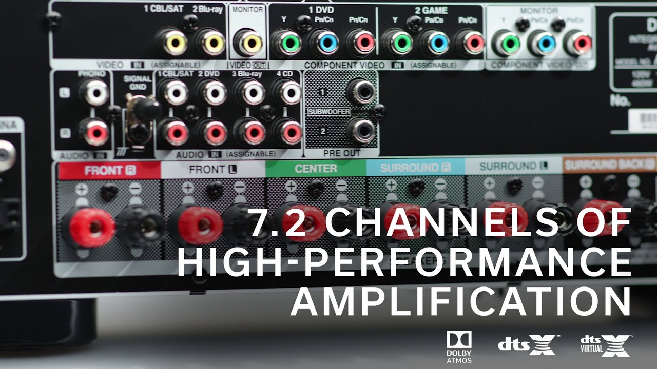 Denon AVR-S950H 7.2 Channel 4K Ultra HD Network AV Receiver