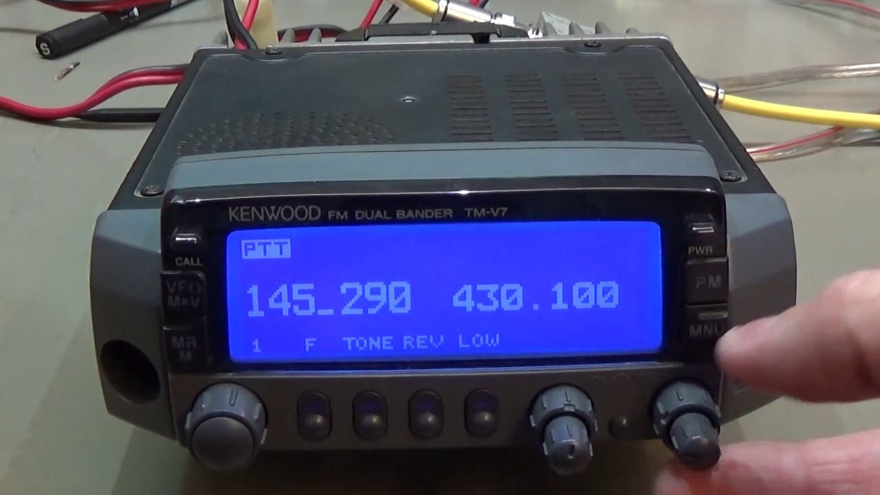 Kenwood TM V7A - YouTube