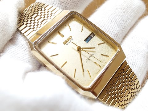 SEIKO MAJESTA 9063-5020 Quartz Watch with Day Date - YouTube