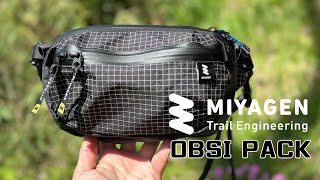 OBSI PACK: A fanny pack from Japanese garage manufacturer MIYAGEN