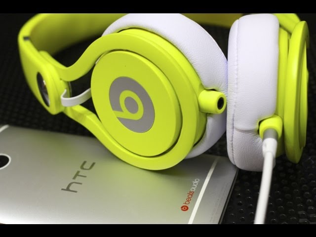Neon Yellow Beats Mixr Headphones UnBoxing - YouTube