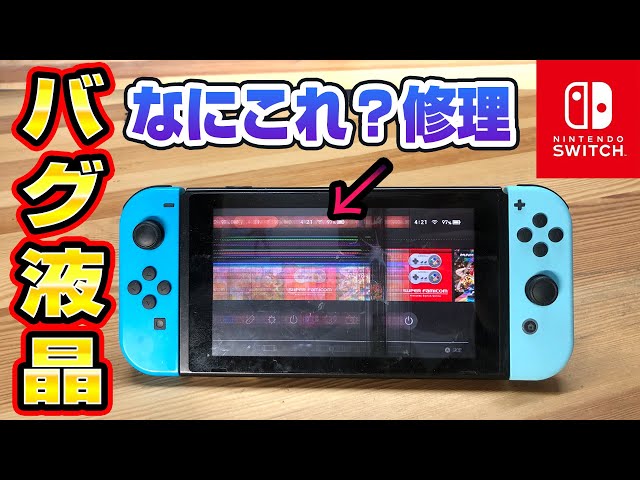 Switchライト 画面映らないためジャンク品 本体のみ Switchライト 画面