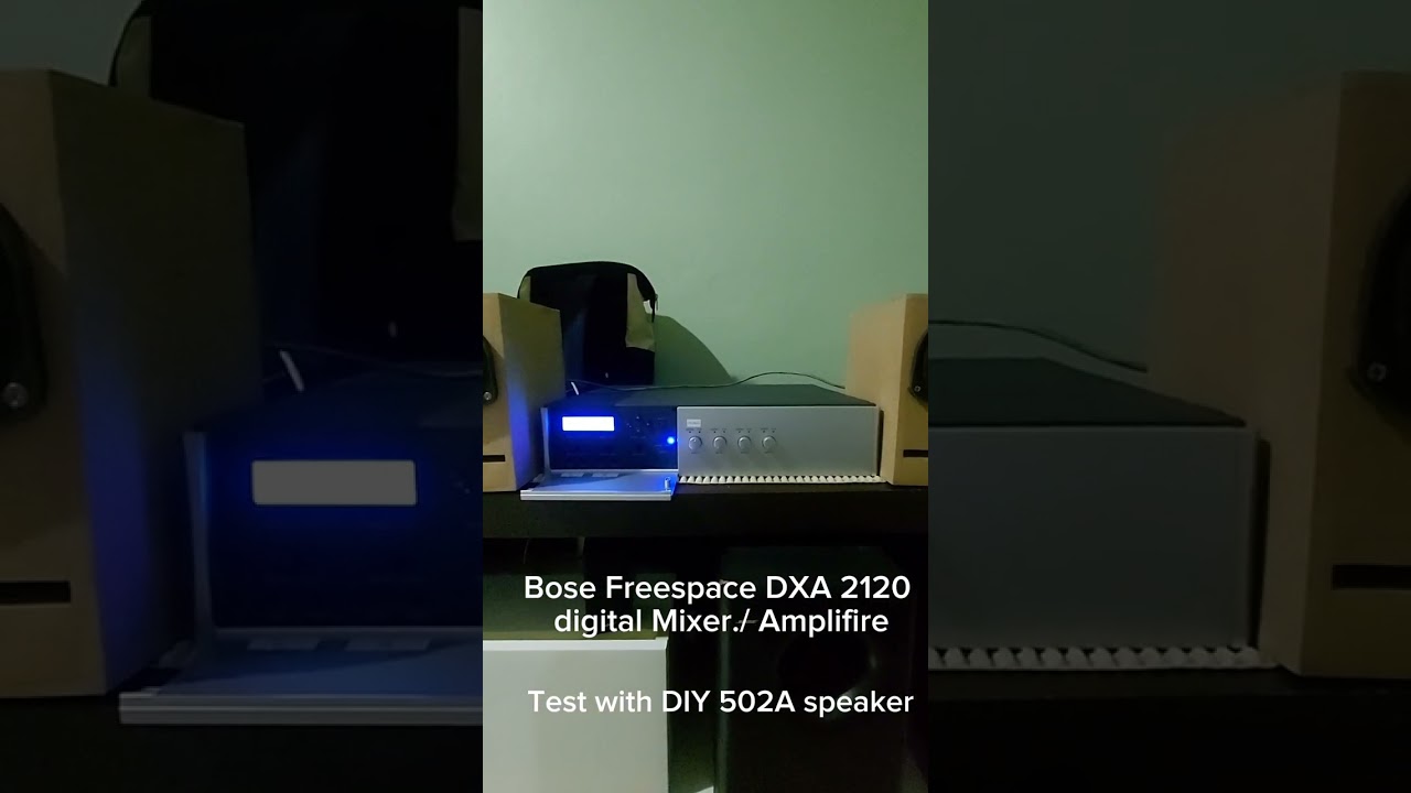 Bose DXA 2120 Digital Mixer Amplifire review #ทดสอบ - YouTube