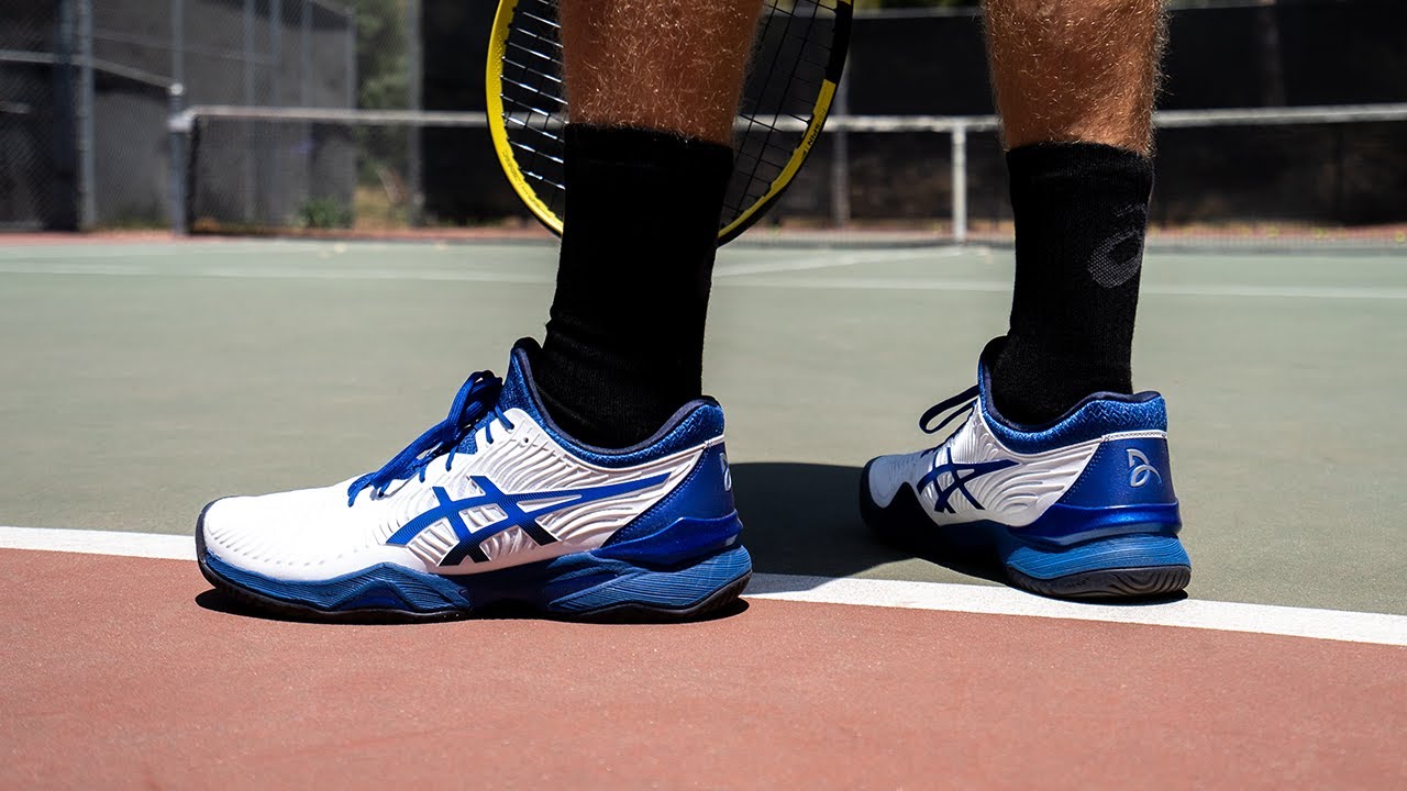 Asics Court FF 2 Novak [In-Depth Review & Playtest] - YouTube