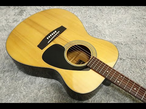 1974 made Vintage Acoustic Guitar Yamaha FG-120F Black LabelFolk