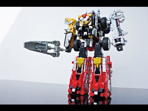 Review Dx DriveMax Megazord - Daibouken 轟轟戦隊ボウケンジャー